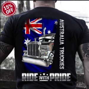 Australia truckies – Ride with pride, gift for trucker