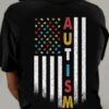 Autism awareness – America flag