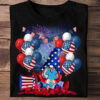 Awareness Dwarfs, Independence Day, 4th Of July, American Flag