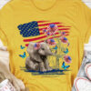 Baby Elephant, Elephant Lover, Independence Day, 4th Of July, Butterfly America