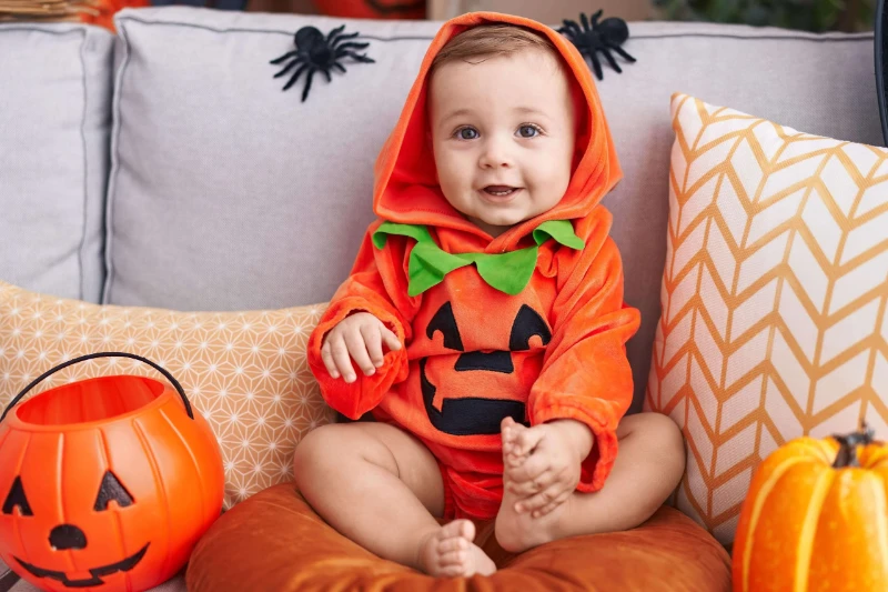 Spooktacular Baby Halloween Quotes: Captions for Your Little One's First Trick-or-Treating Adventure 9 baby halloween quotes