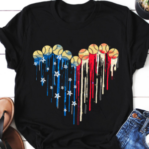 Baseball lover – America flag, independence day