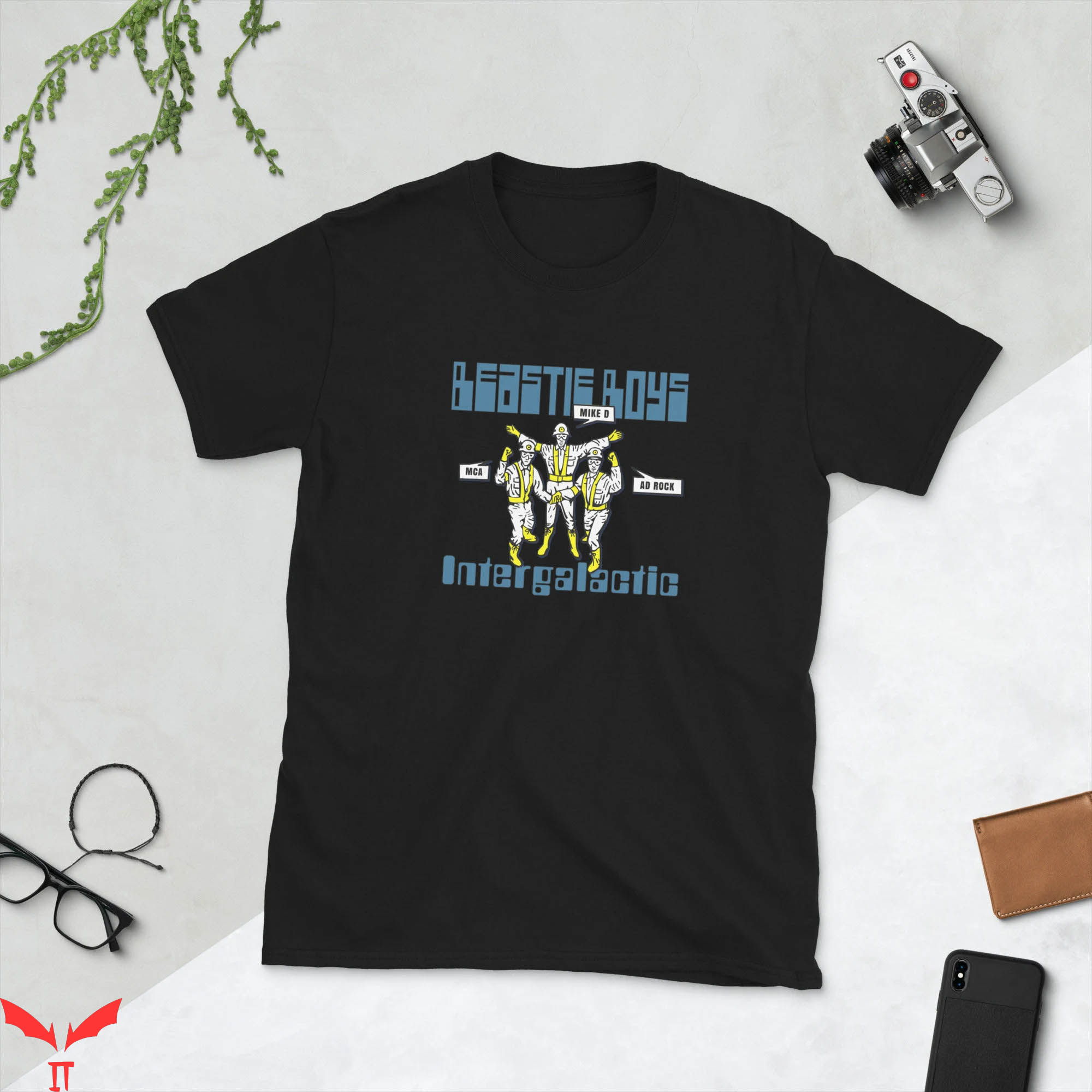 Beastie Boys T-Shirt Intergalactic Mca Mike D Ad Rock Beastie Boys T-Shirt Intergalactic Mca Mike D Ad Rock