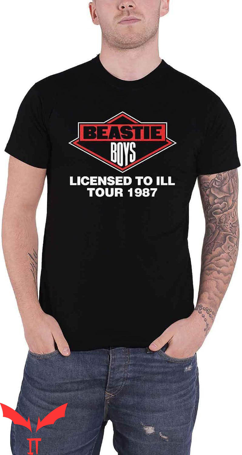Beastie Boys T-Shirt Licensed To Ill Tour 1987 Beastie Boys T-Shirt Licensed To Ill Tour 1987