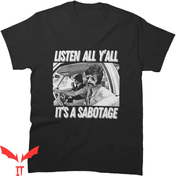 Beastie Boys T-Shirt Sabotage Boutique Friends Fan Art