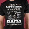 Being A Veteran Is An Honor Being A Papa Is Priceless, Veteran Day