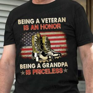 Being a veteran is an honor being a grandpa is priceless – American veteran