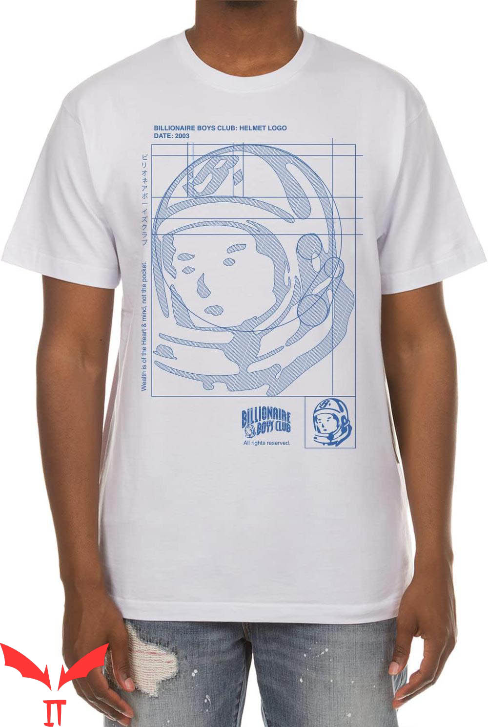 Billionaire Boys Club T-Shirt Blueprint Billionaire Boys Club T-Shirt Blueprint