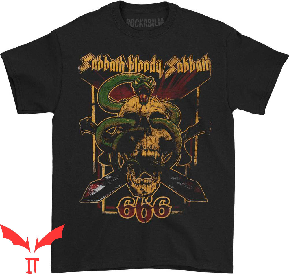 Black Sabbath T-Shirt Bloody Sabbath 666 Black Sabbath T-Shirt Bloody Sabbath 666