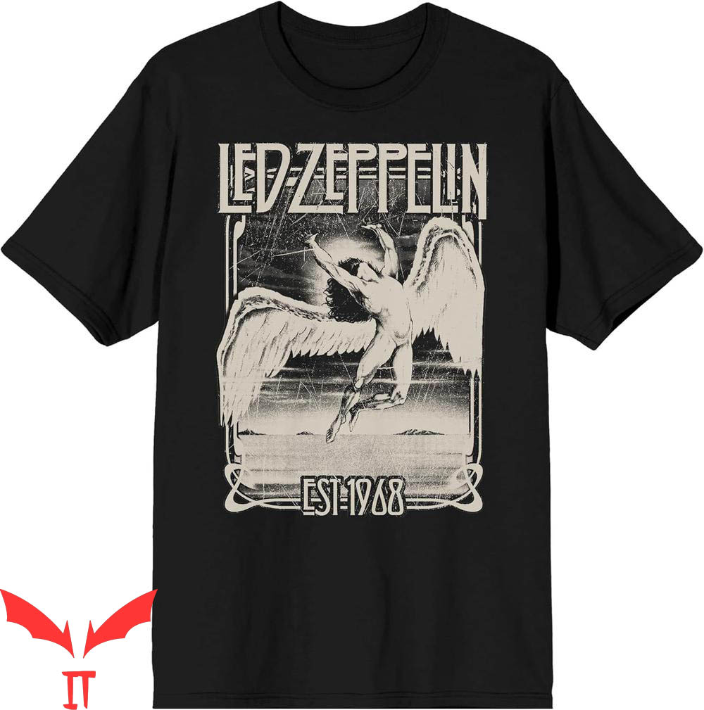 Black Sabbath T-Shirt Led Zeppelin Icarus Falling 68 Black Sabbath T-Shirt Led Zeppelin Icarus Falling 68