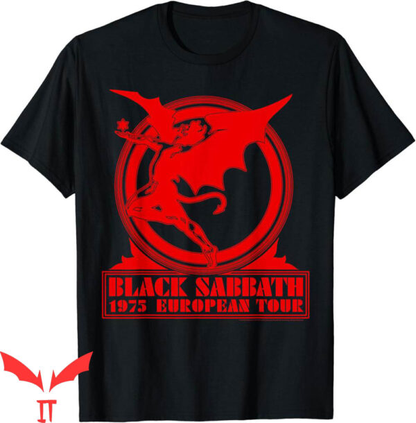 Black Sabbath T-Shirt Official 1975 European Tour