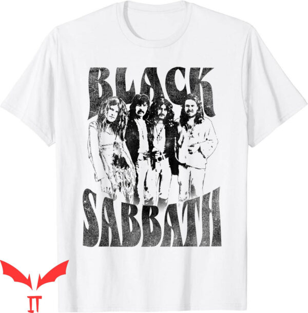 Black Sabbath T-Shirt Official Group Photo