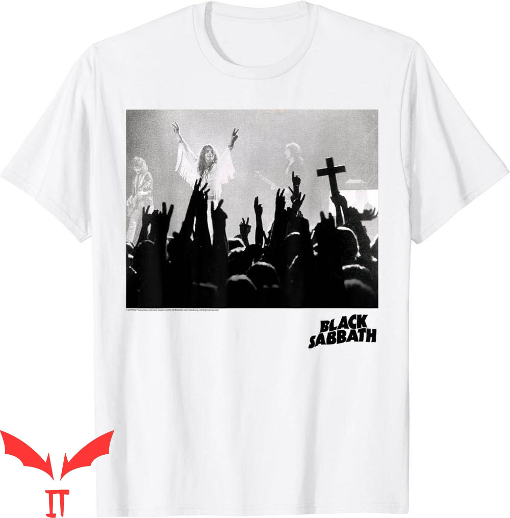 Black Sabbath T-Shirt Official Hands Photo Black Sabbath T-Shirt Official Hands Photo