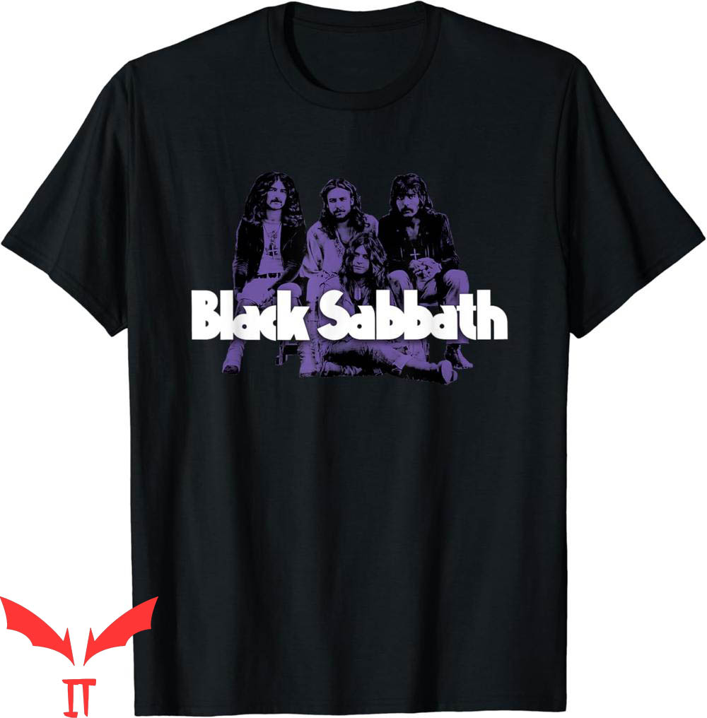Black Sabbath T-Shirt Official Purple Photo Black Sabbath T-Shirt Official Purple Photo
