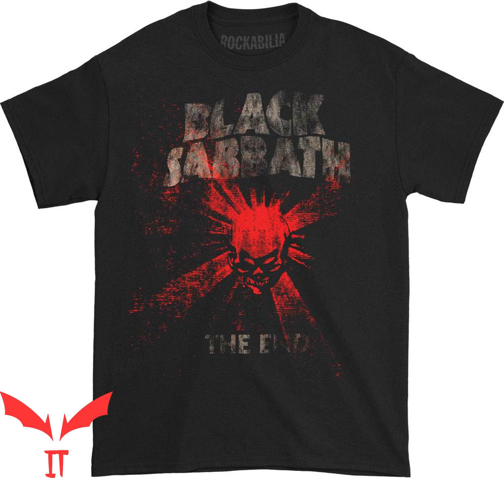 Black Sabbath T-Shirt The End Mushroom Cloud Black Sabbath T-Shirt The End Mushroom Cloud