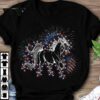 Black unicorn – America independence day, unicorn lover