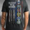 Blessed are the defenders – America flag