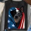 Blue Heeler – America Flag, Independence Day