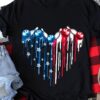 Bowling lover, America flag – America the heart, independence day