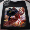 Cat and eagle – Eagle the symbol of america – America flag