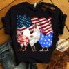 Chicken America flag – America independence day, Chicken lover