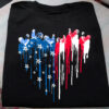 Chicken Heart America Flag – 4th of July, Independence day