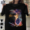 Chihuahua dog with America flag – The independence day, dogs lover