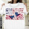Cow lover, America flag – T-shirt for cow lover