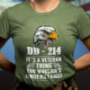 DD-214 it’s a veteran thing you wouldn’t understand eagle American dog tag