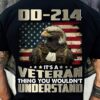 DD-214 it’s veteran thing you wouldn’t understand eagle American flag memorial day