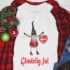 Danish Nisse with heart  – Glaedelig Jul
