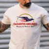 Desantis airlines bringing the border to you American flag eagle