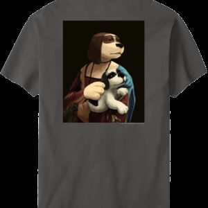 Dog Vinci Lady T-Shirt