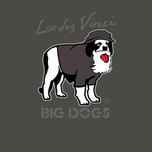 Dog Vinci Lady T Shirt 4
