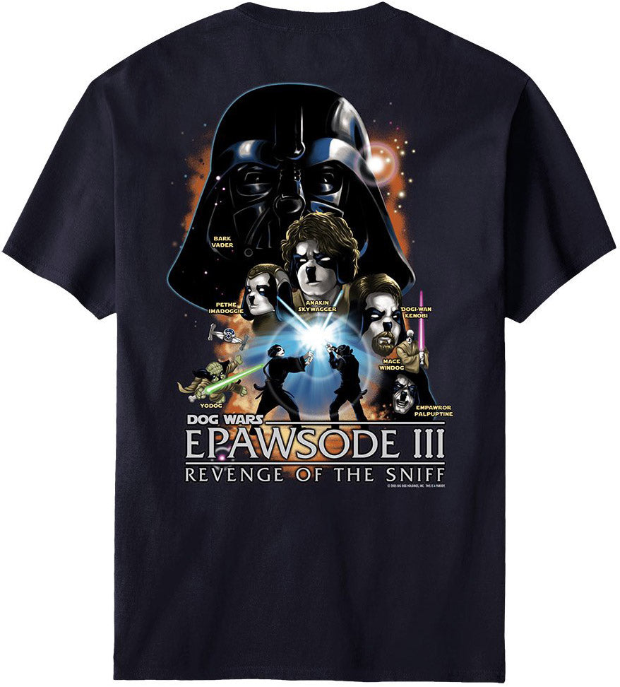 Dog Wars Epawsode III T-Shirt Dog Wars Epawsode III T-Shirt