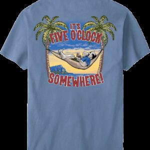 Five O Clock Somewhere Hammock T-Shirt