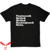 Fleetwood Mac T-Shirt Line-Up Rock Music Concert