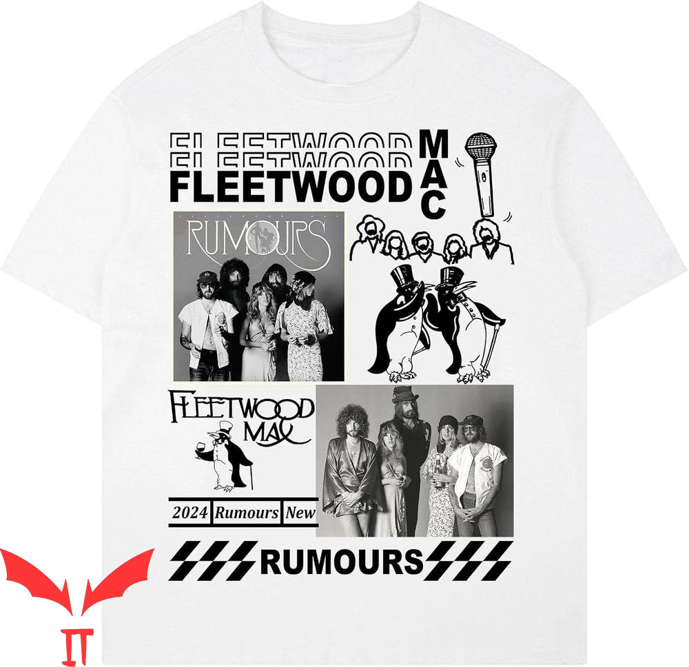 Fleetwood Mac T-Shirt Rock Vintage Music Fleetwood Mac T-Shirt Rock Vintage Music