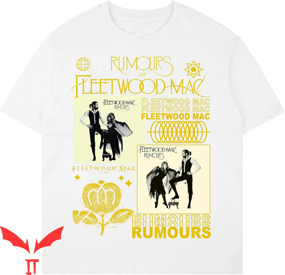 Fleetwood Mac T-Shirt Rock Vintage Rumours Fleetwood Mac T-Shirt Rock Vintage Rumours