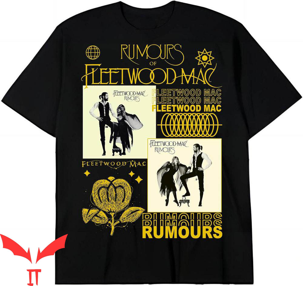 Fleetwood Mac T-Shirt Rock Vintage Rumours Album Fleetwood Mac T-Shirt Rock Vintage Rumours Album