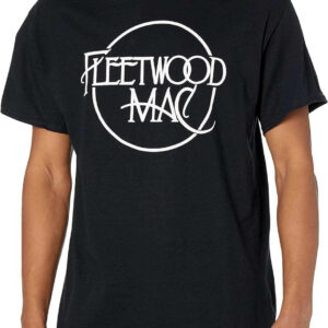 Fleetwood Mac T-Shirt Unisex-Adult Standard Black Logo