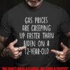 Gas Prices Are Creeping Up Faster Than Biden On A 12 Year Old