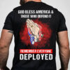 God bless America and those who defend it remember everyone deployed – America and god