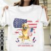 Golden Retriever America – 4th Of July Happy Independence Day