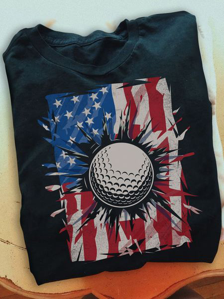 Golf Lover, Independence Day, 4th Of July, American Flag Golf Lover, Independence Day, 4th Of July, American Flag