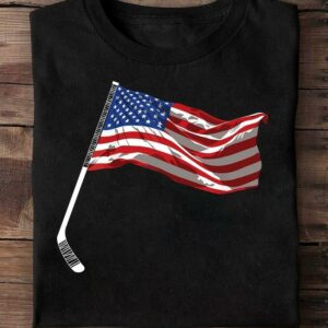 Golf and America flag – Independence day, the golfer