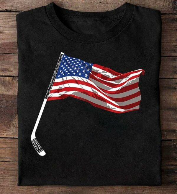 Golf and America flag – Independence day, the golfer