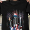 Guitar lover – America flag, independence day
