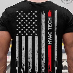HVAC Tech, Independence Day, American Flag, 4th Of July