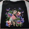 Heeler and America – America flag, America independence day